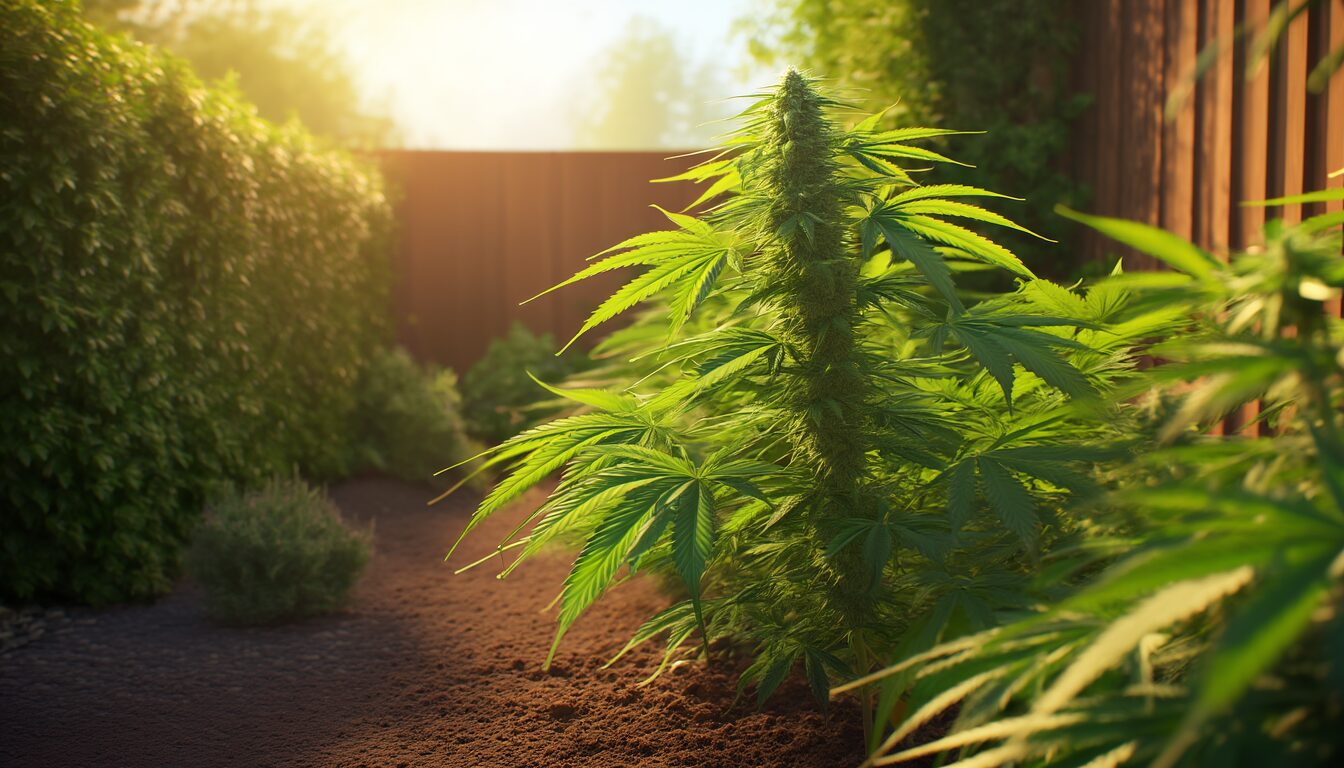Cannabis Outdoor-Standort: Sonne, Wind & Boden