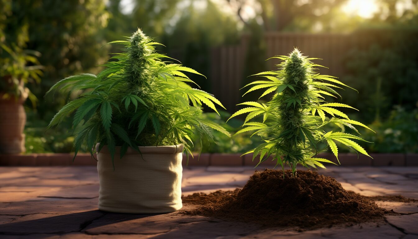 Cannabis Outdoor: Topf oder Boden? Der Praxis-Vergleich