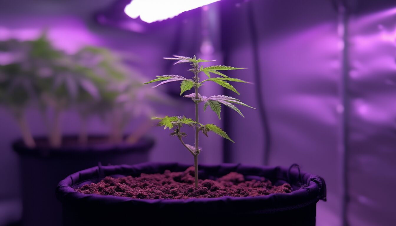 Cannabis-Sämling vergeilt: Warum er sich streckt und wie du ihn rettest
