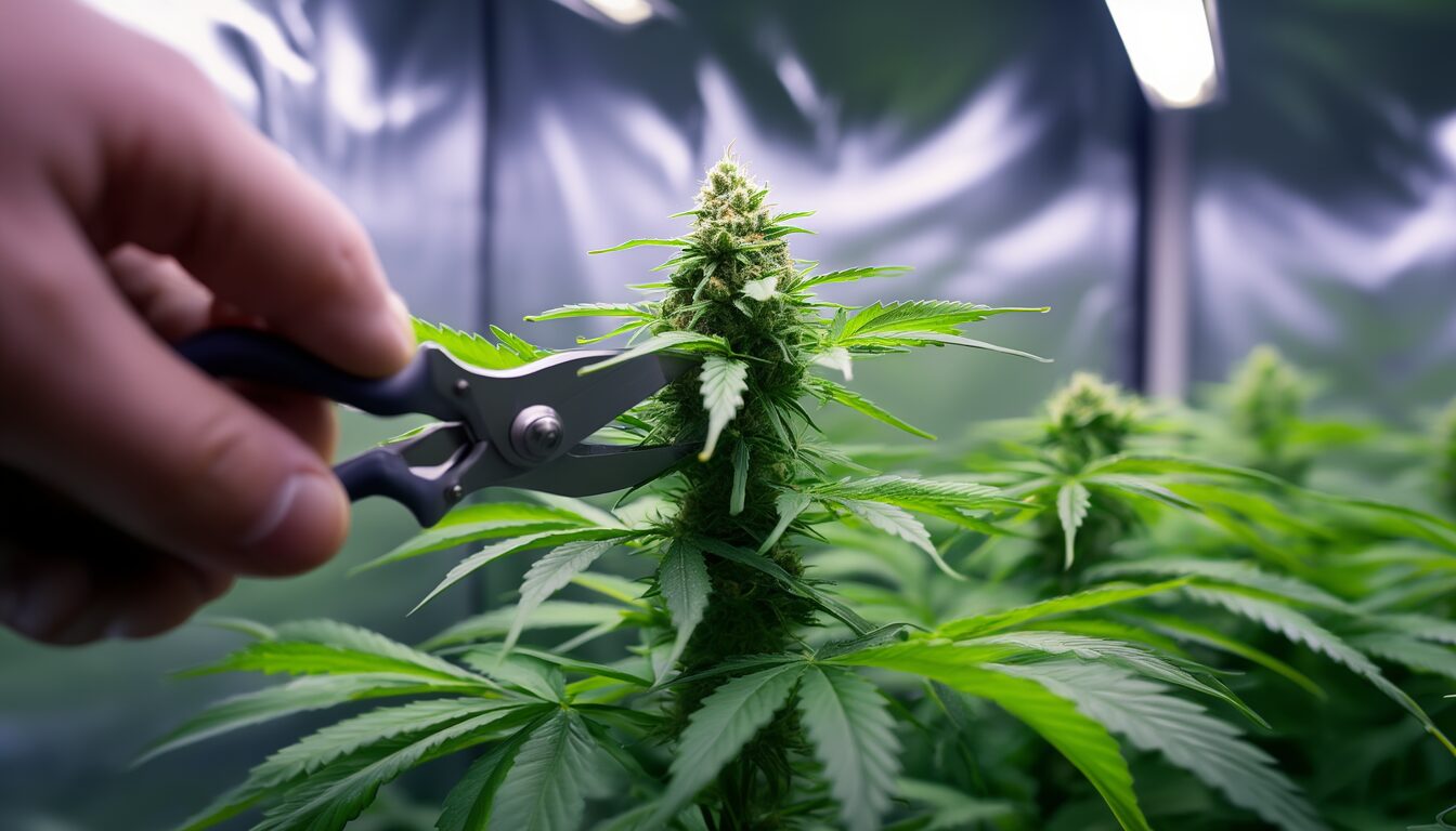 Cannabis toppen: Wann und wie du richtig kappst