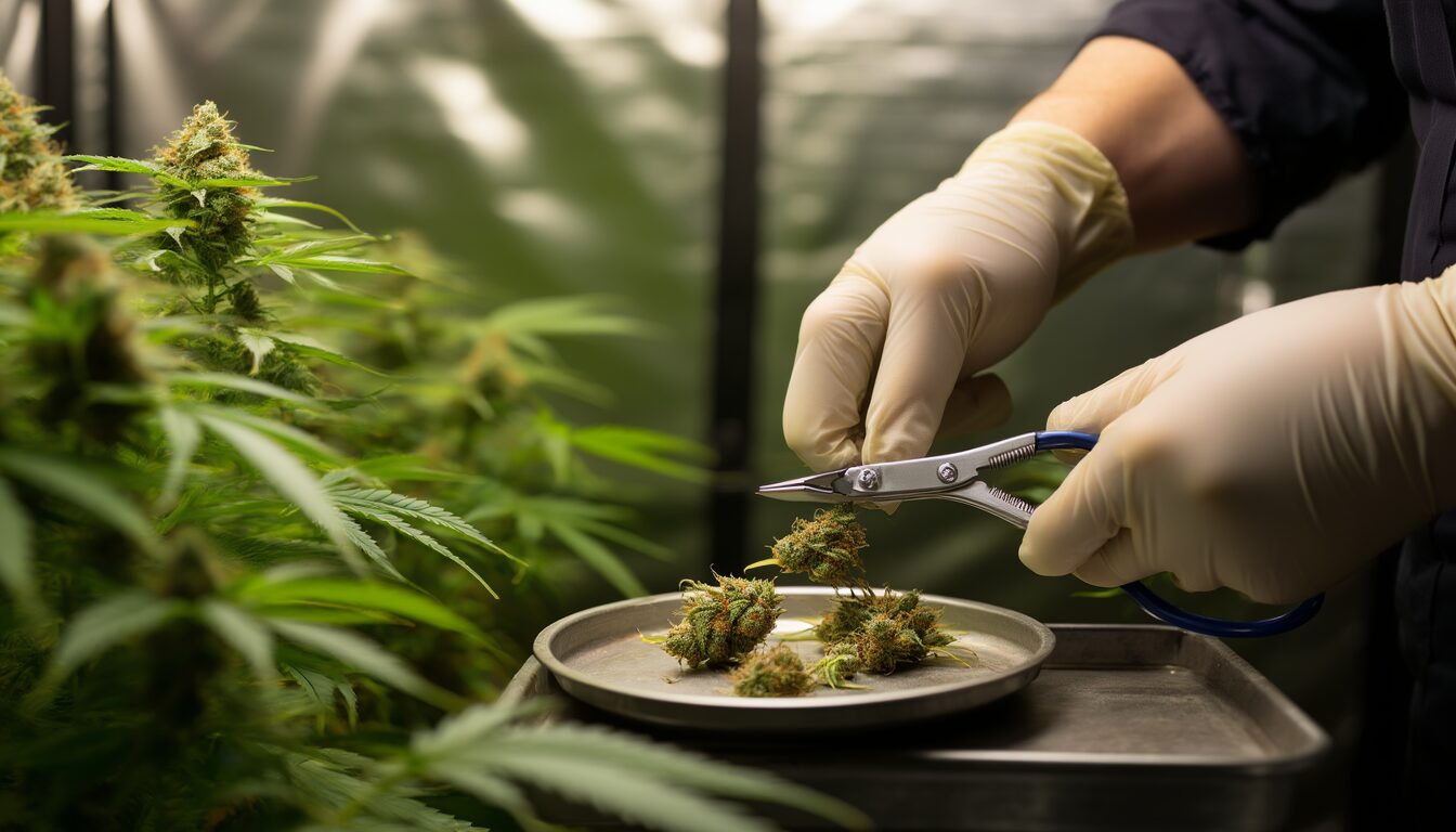 Cannabis trimmen von Hand oder Maschine: Was lohnt zuhause?