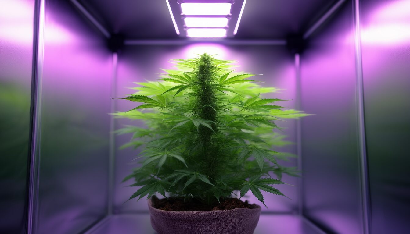 Cannabis vor der Blüte: Wie groß für die 12/12-Umstellung?
