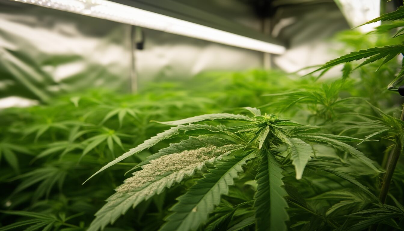 Echter Mehltau auf Cannabis: erkennen, bekämpfen und dauerhaft vorbeugen