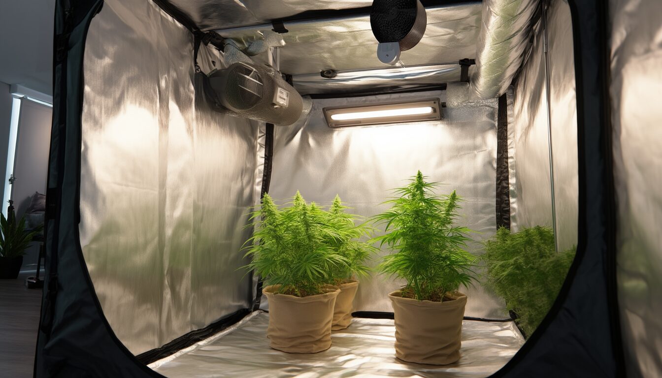 Growzelt für Anfänger einrichten: Größe, Ausstattung & Komplett-Setup