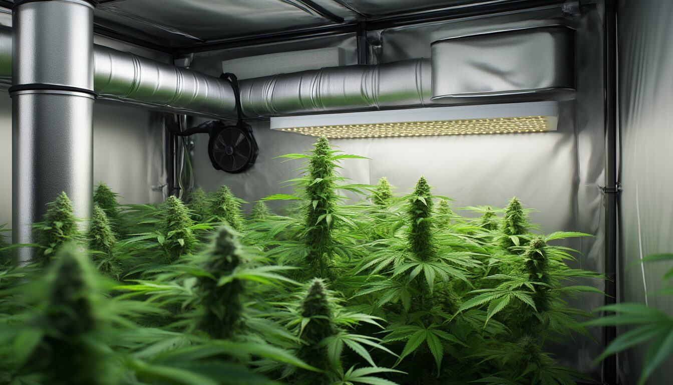 Growzelt-Geruch: Aktivkohlefilter & Abluft dimensionieren