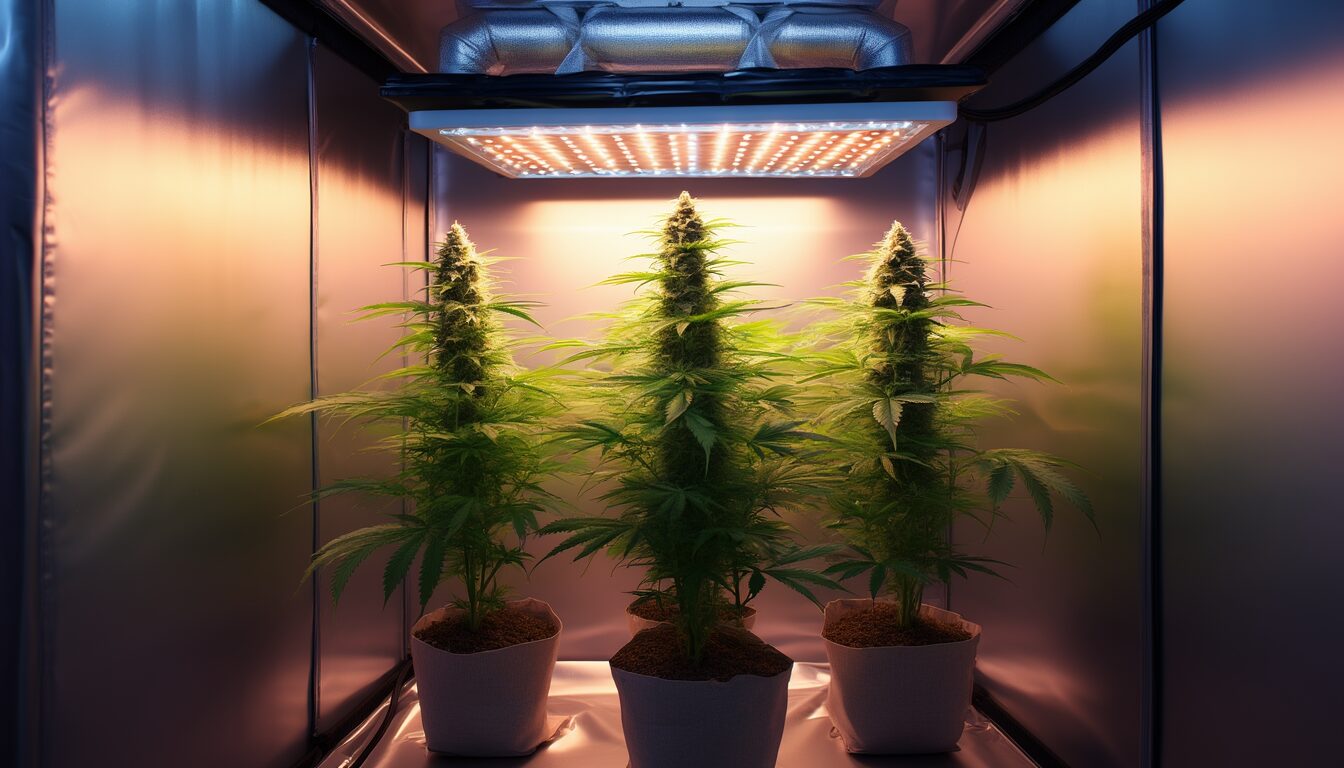 Growzelt-Größe für 3 Pflanzen: 60×60, 80×80 oder 100×100?