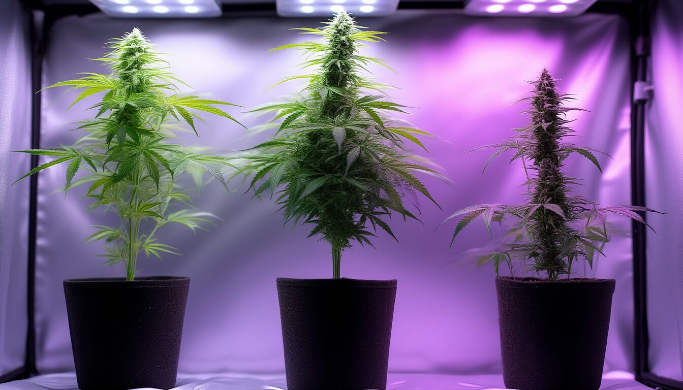 Indica, Sativa & Ruderalis: Unterschiede in Wuchs & Blüte