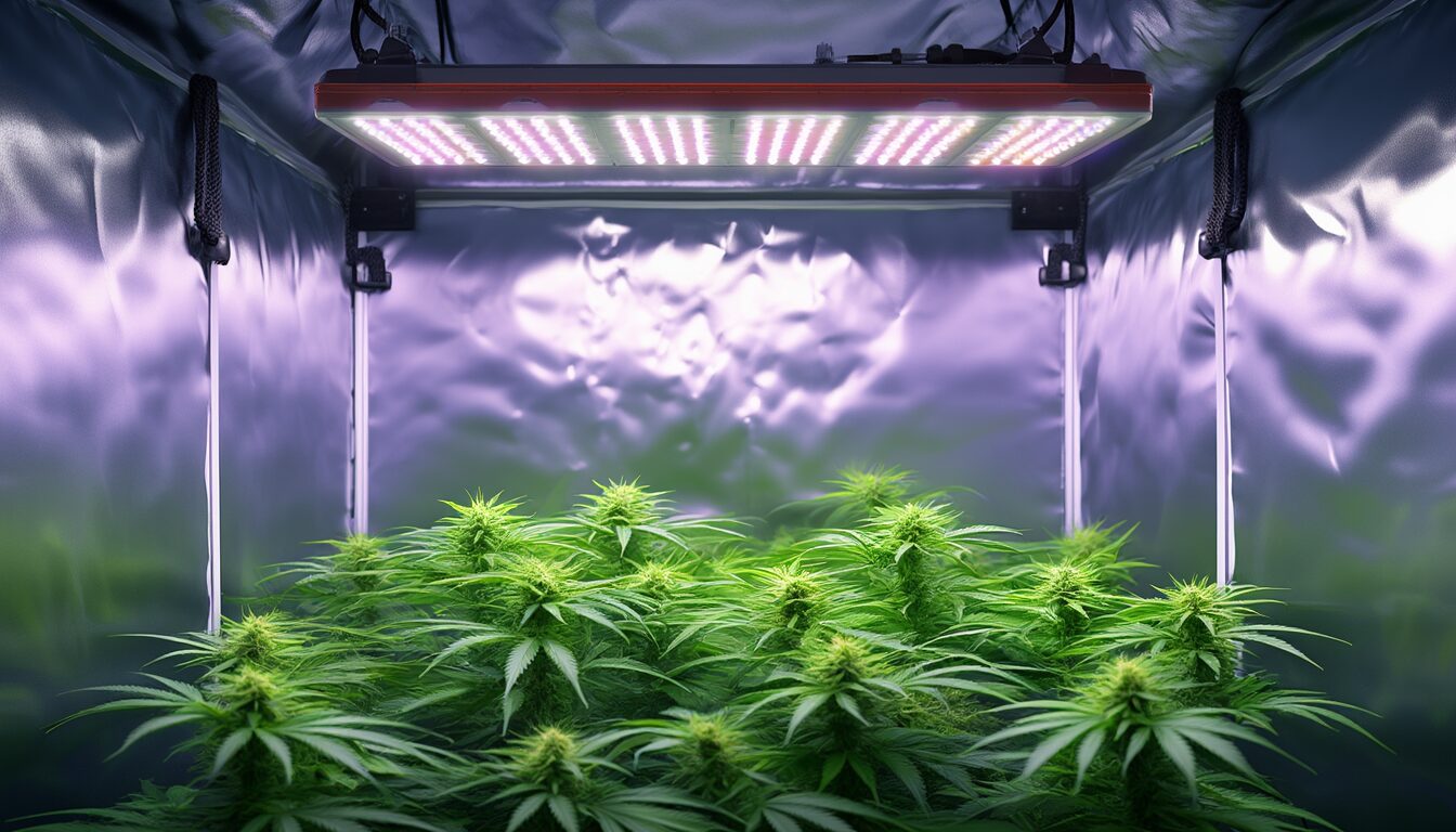 LED im Growzelt: Watt, Abstand und Lichtstunden richtig wählen