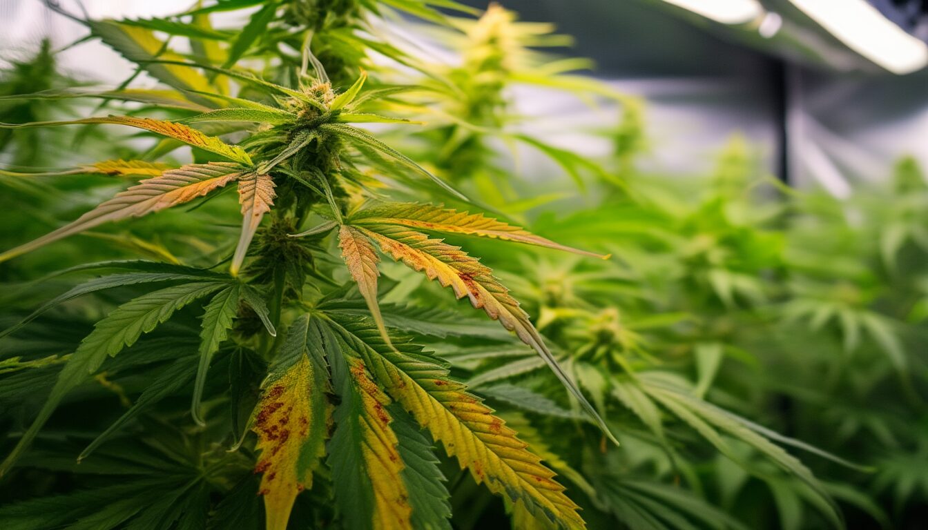 Nährstoffmangel bei Cannabis: Blatt-Tabelle zum Bestimmen