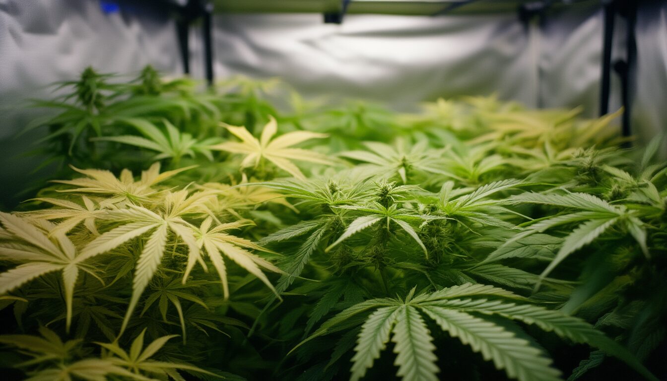 Stickstoffmangel bei Cannabis erkennen und beheben