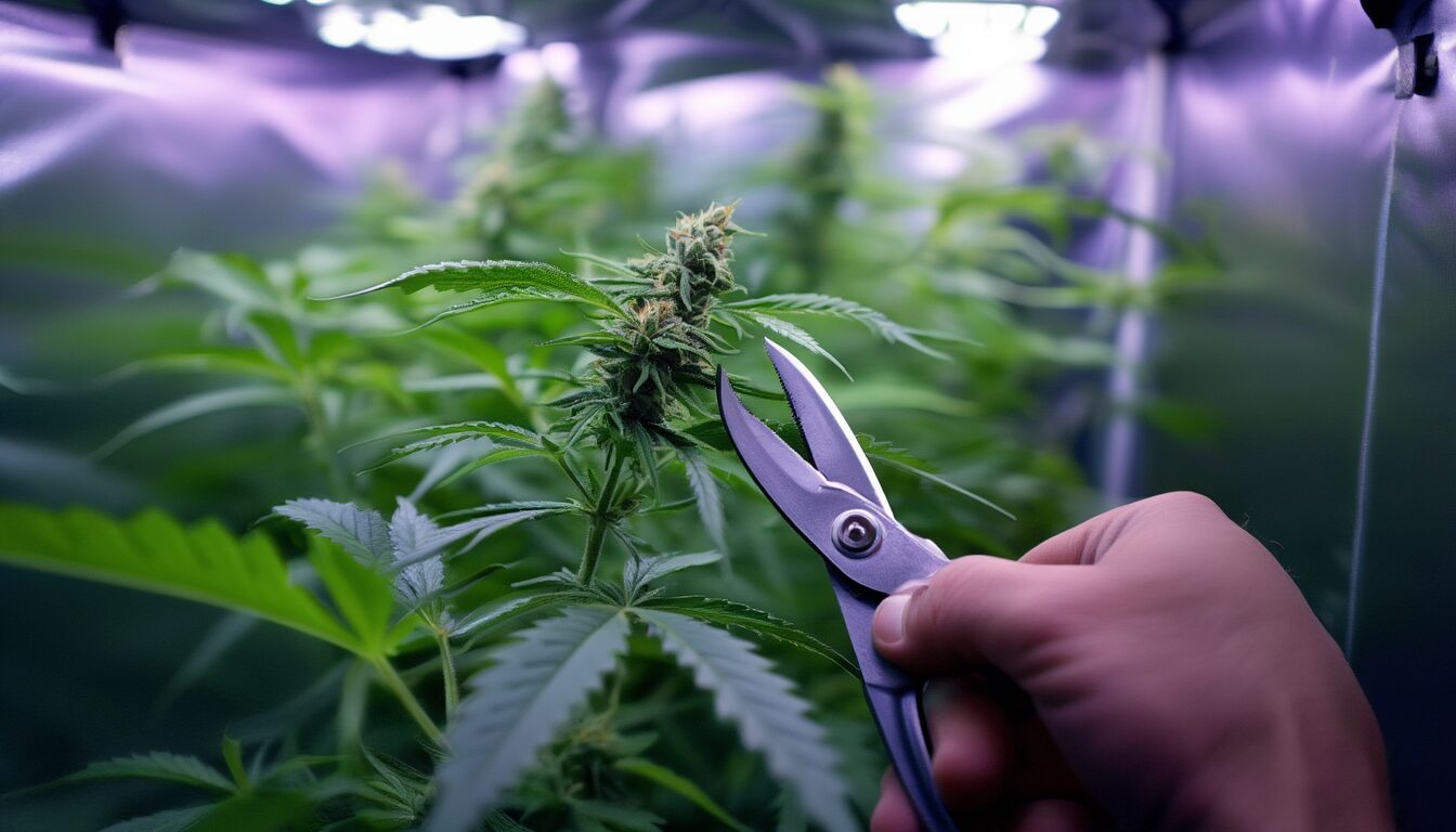 Topping bei Cannabis: wann & wie kappen für mehr Hauptcolas