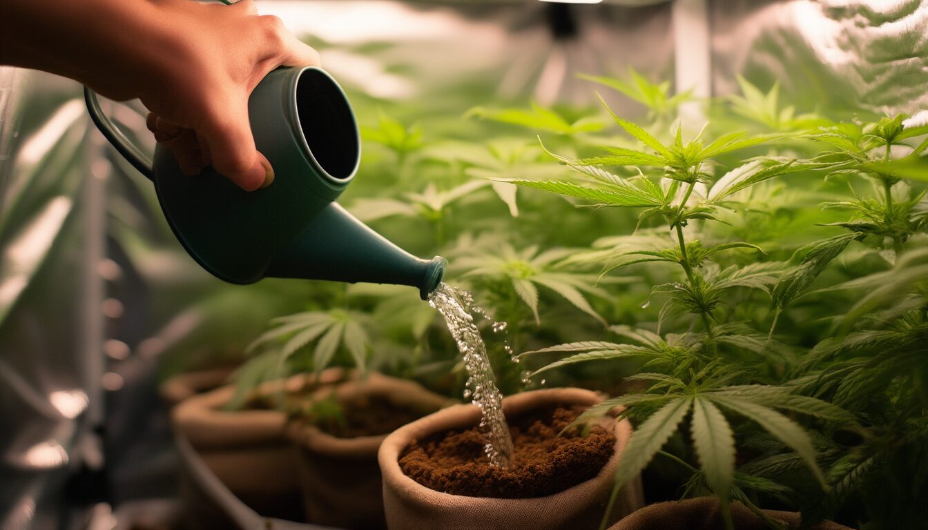 Wie oft Cannabis gießen? Der richtige Rhythmus je Phase