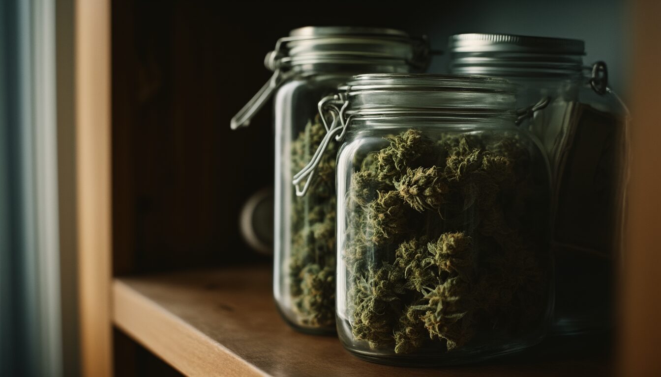 Cannabis-Buds richtig lagern: Aroma und Potenz über Monate erhalten