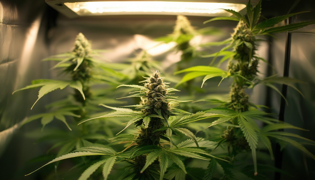 Cannabis in Etappen ernten: obere Buds zuerst