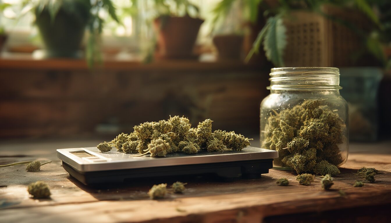 Trockengewicht vs. Nassgewicht: Wie viel Cannabis bleibt?
