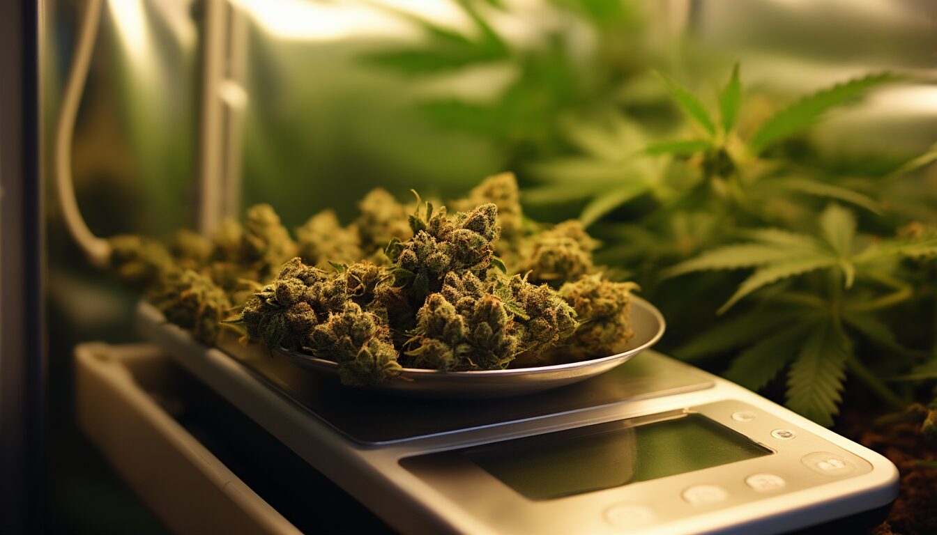 Wie viel Ertrag pro Cannabispflanze? Realistische Gramm-Werte indoor